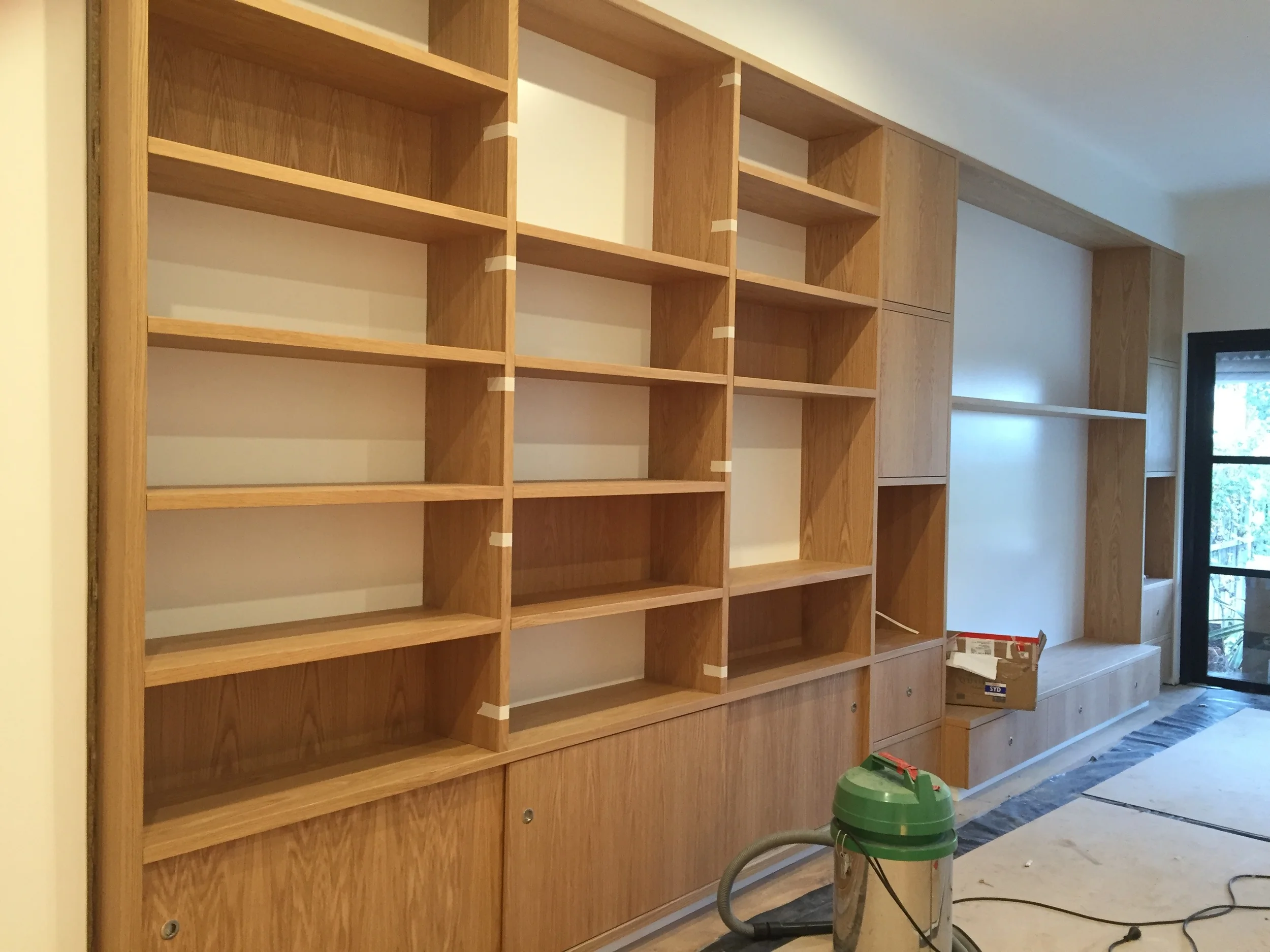 My wall of veneer.