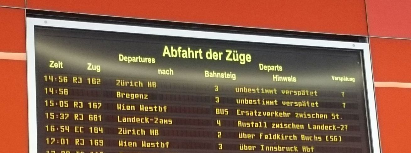 ...Unbestimmt verspätet - Erinnerungen an den Hitzesommer 2003 werden wach.