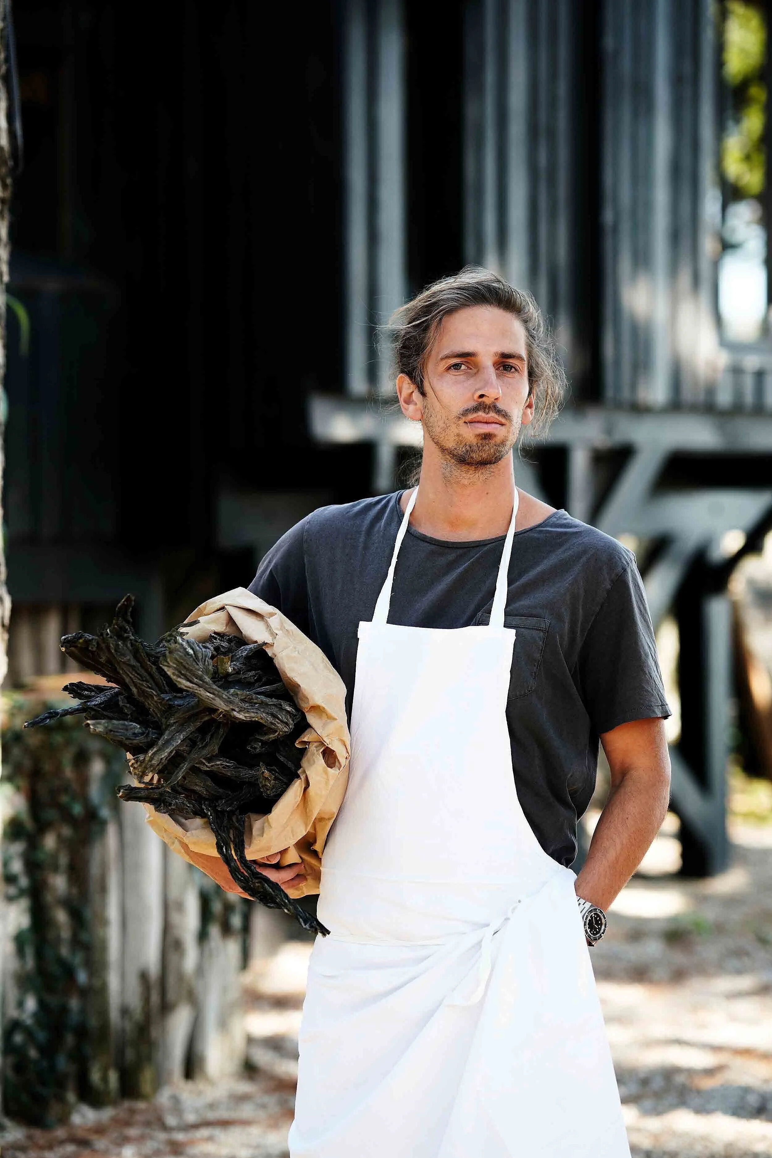 Hugo Roellinger, le Coquillage de château Richeux