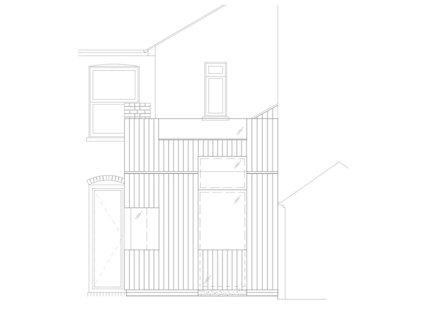 Elevation from Public Green