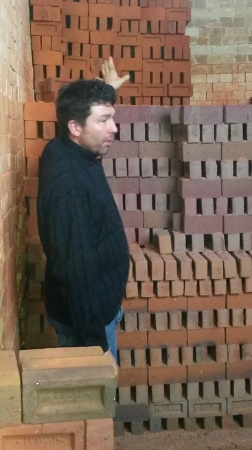 Jim Matthew's Explains firing a Scotch Kiln at the HG Matthews Brickyard