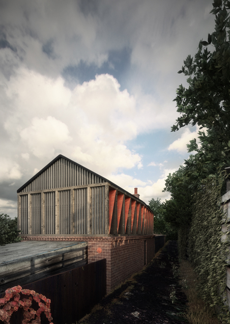 Perspective View Facing West (RENDER BY ELENA NEDELCU)