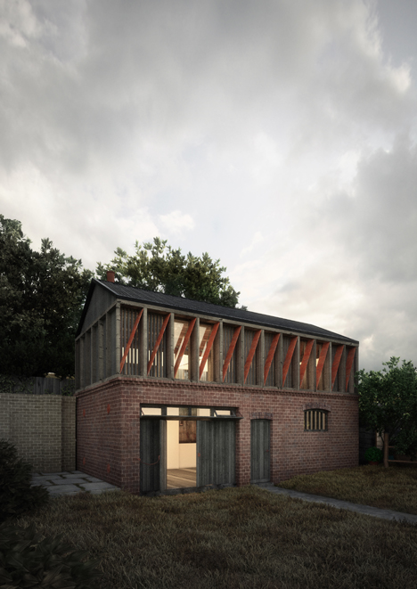 Perspective View Facing South (RENDER BY ELENA NEDELCU)
