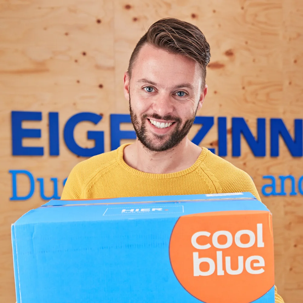 Huisfotograaf Coolblue, krachtige fotografie om merkstrategie te versterken.