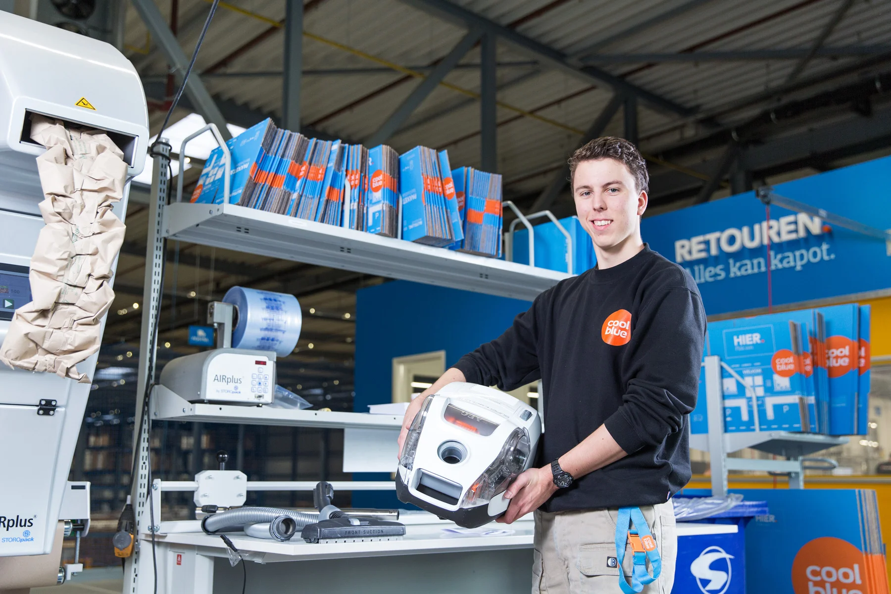 Huisfotograaf Coolblue, krachtige fotografie om merkstrategie te versterken.