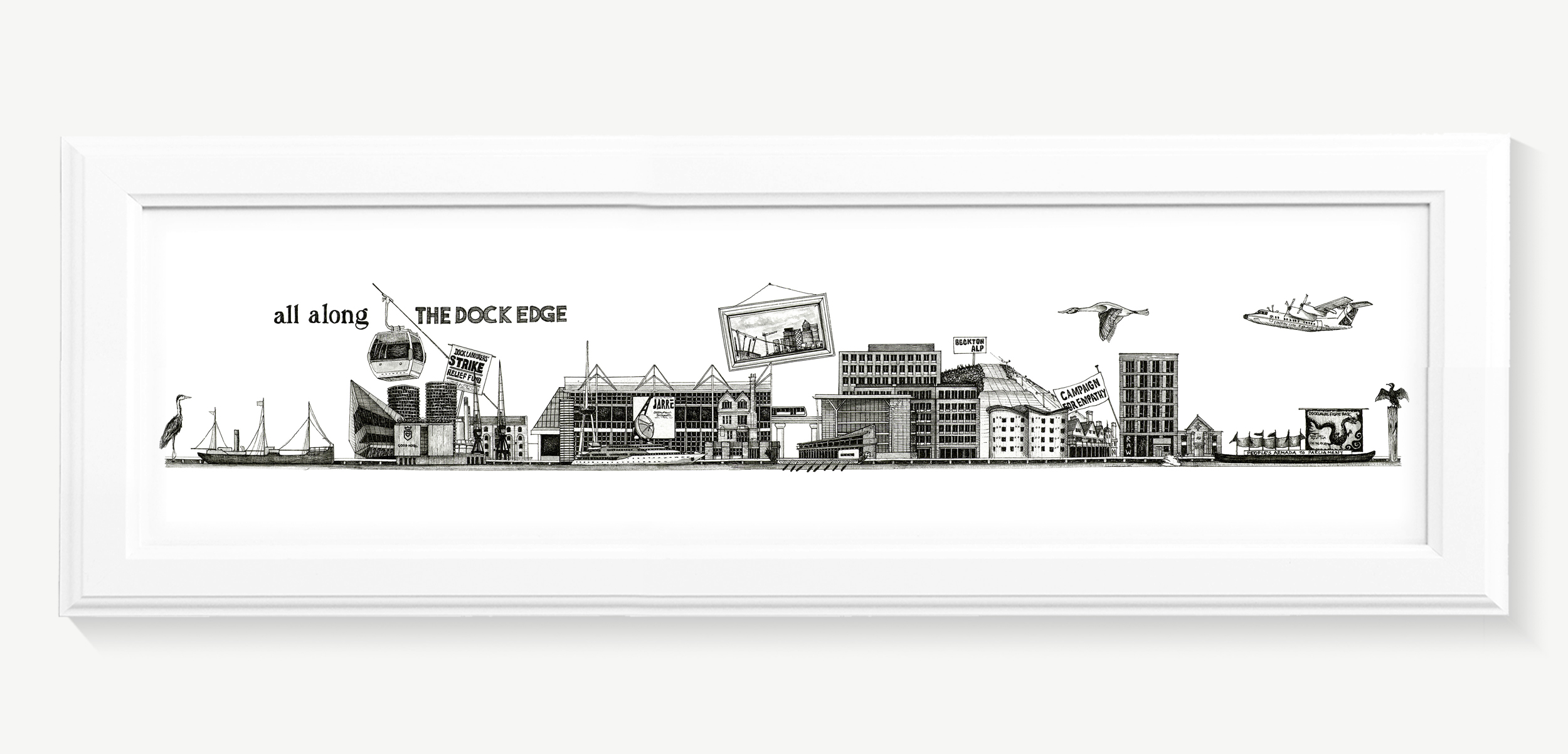 All Along the Dock Edge