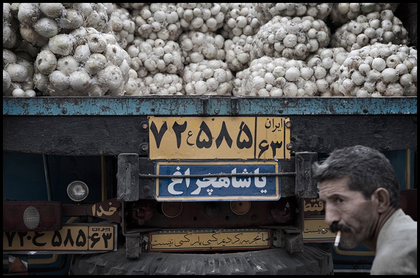  The writing behind the truck:&nbsp;   'During my life time I've come to know that no one is&nbsp;anybody's soul mate'  