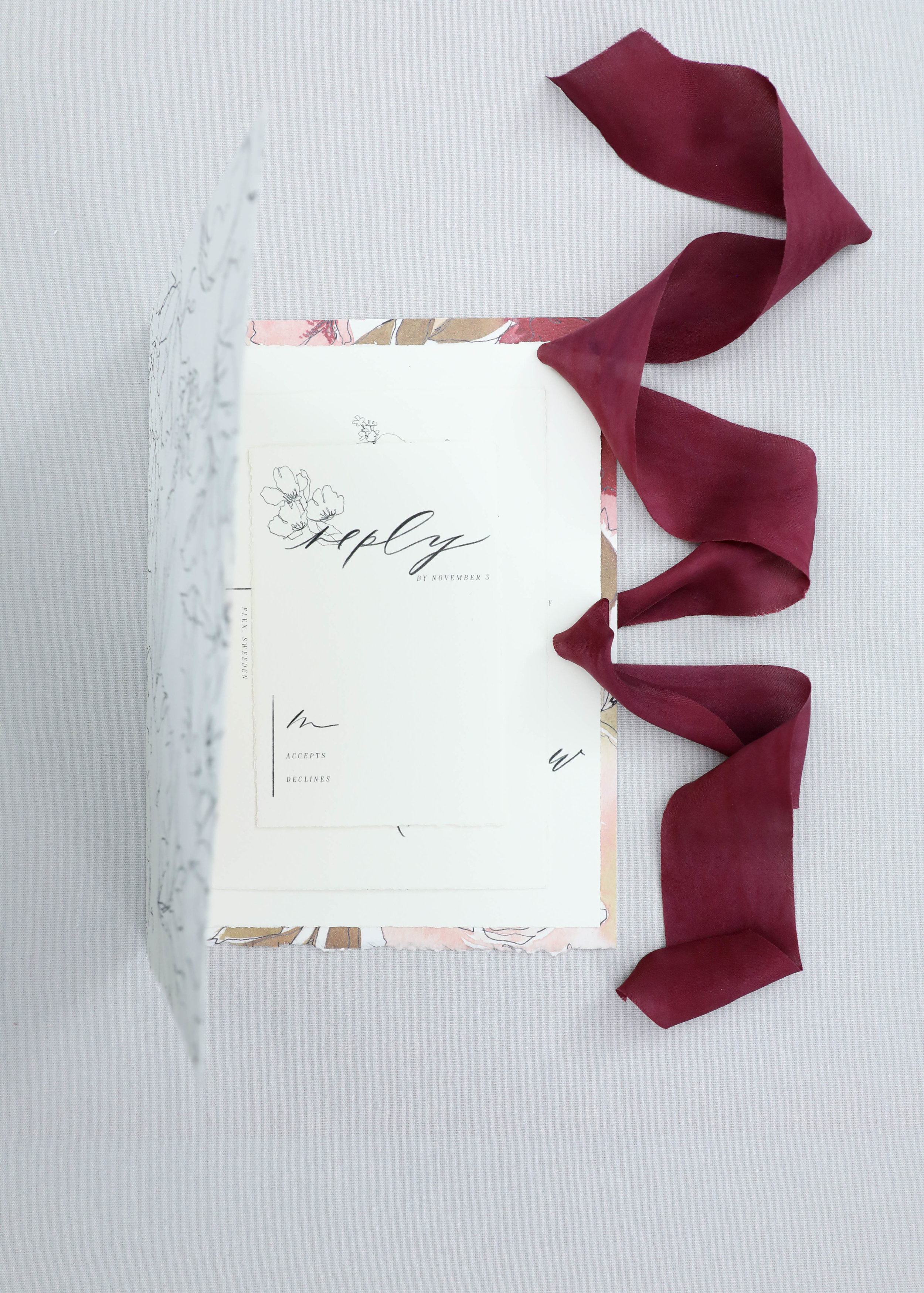 Design House of Moira | Winter Wedding Invitations 