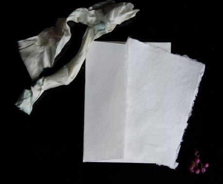 Printing on Handmade Paper | Silk & Willow | M.Print