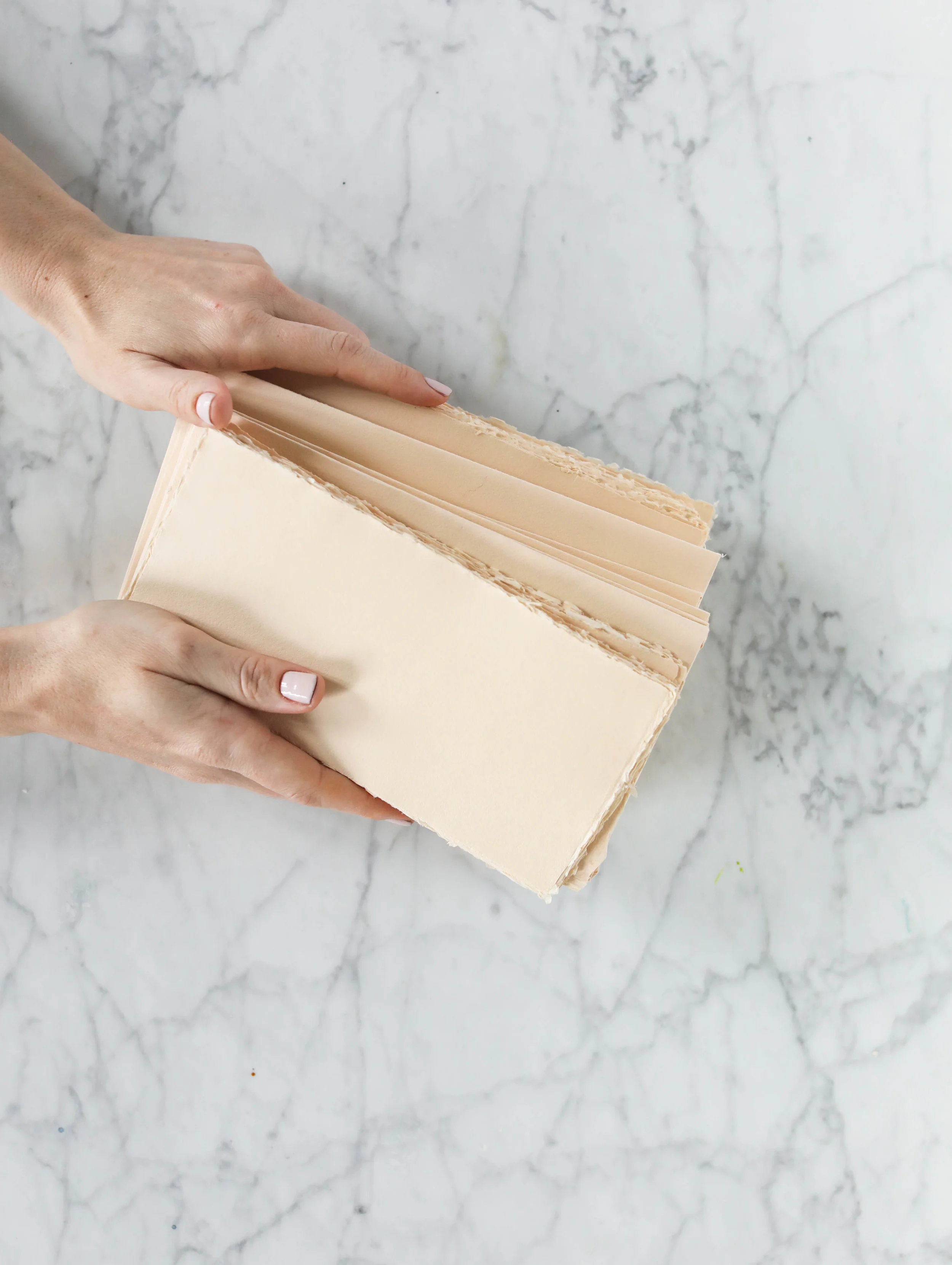Arpa Handmade Papers Salmon | Printing on handmade paper | M.Print