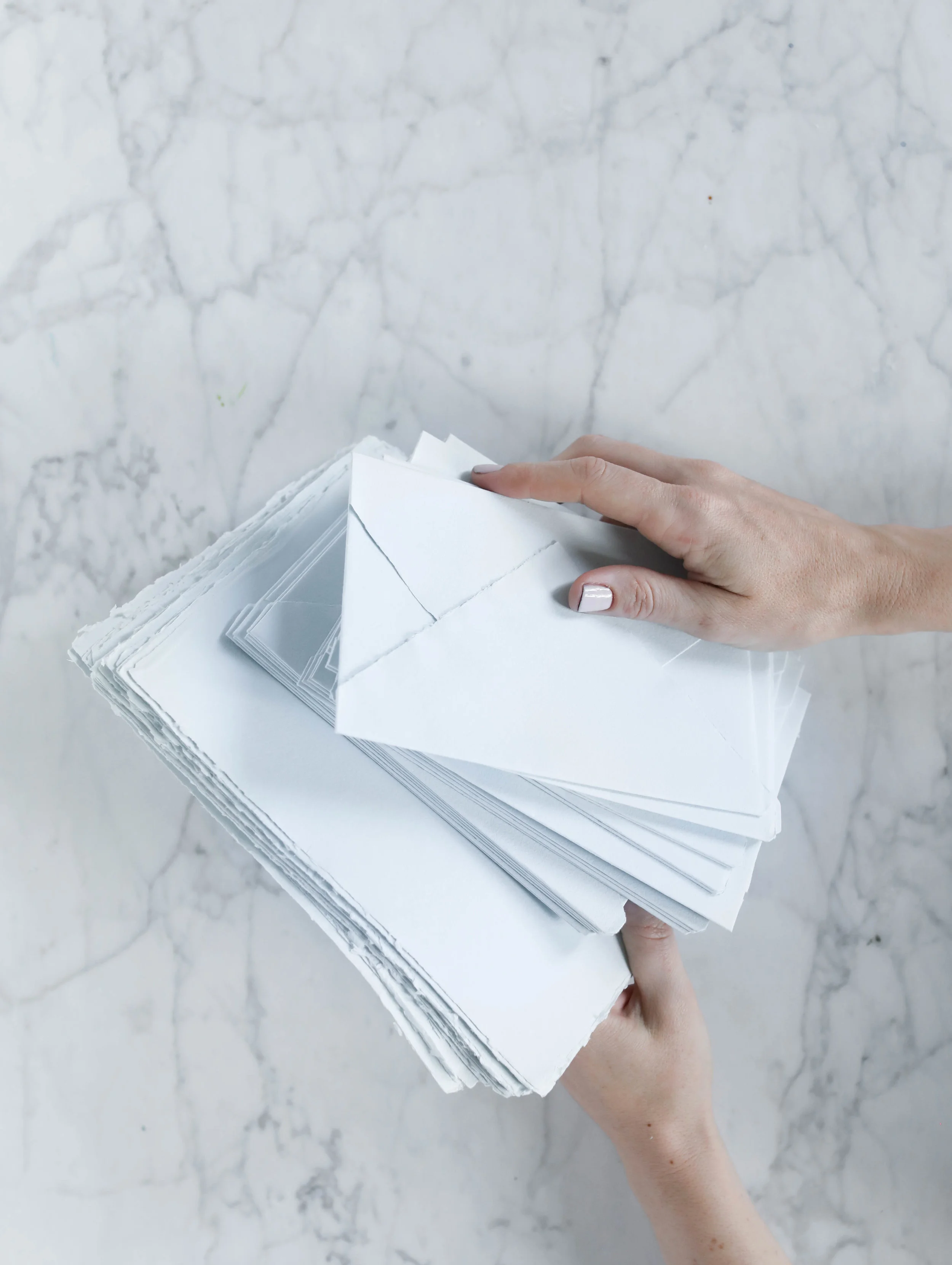 Arpa Handmade Papers Blue | Printing on handmade paper | M.Print