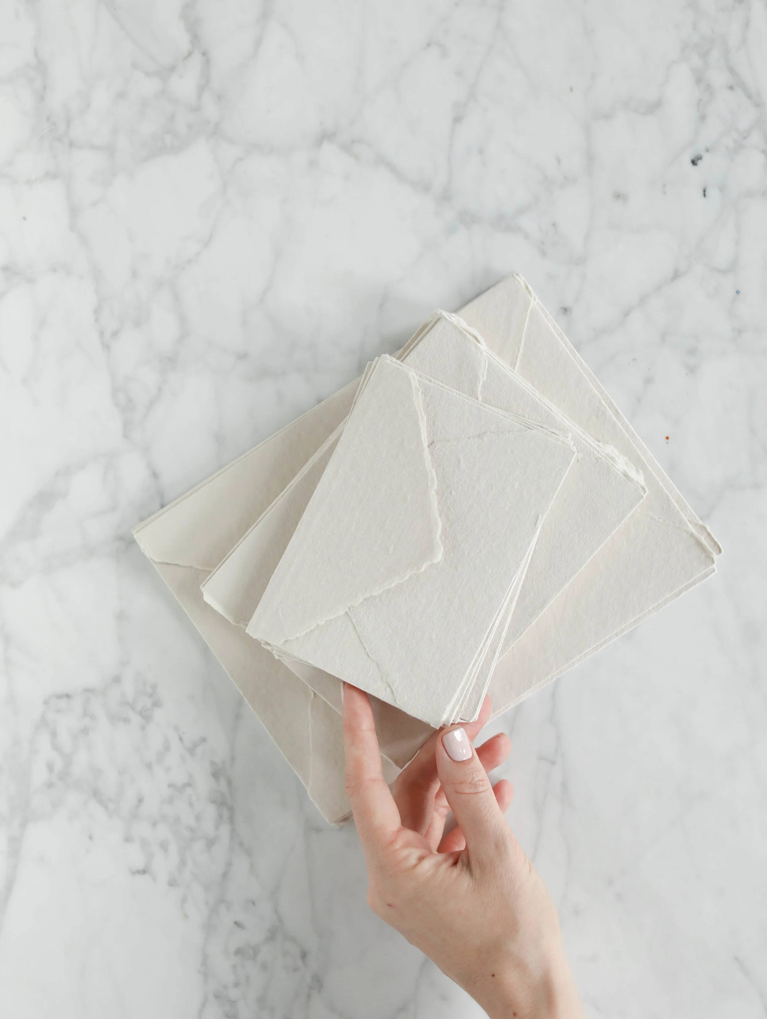 M.Print | Digital Printing on Handmade Paper | Rag Papeterie | Cream Handmade Paper