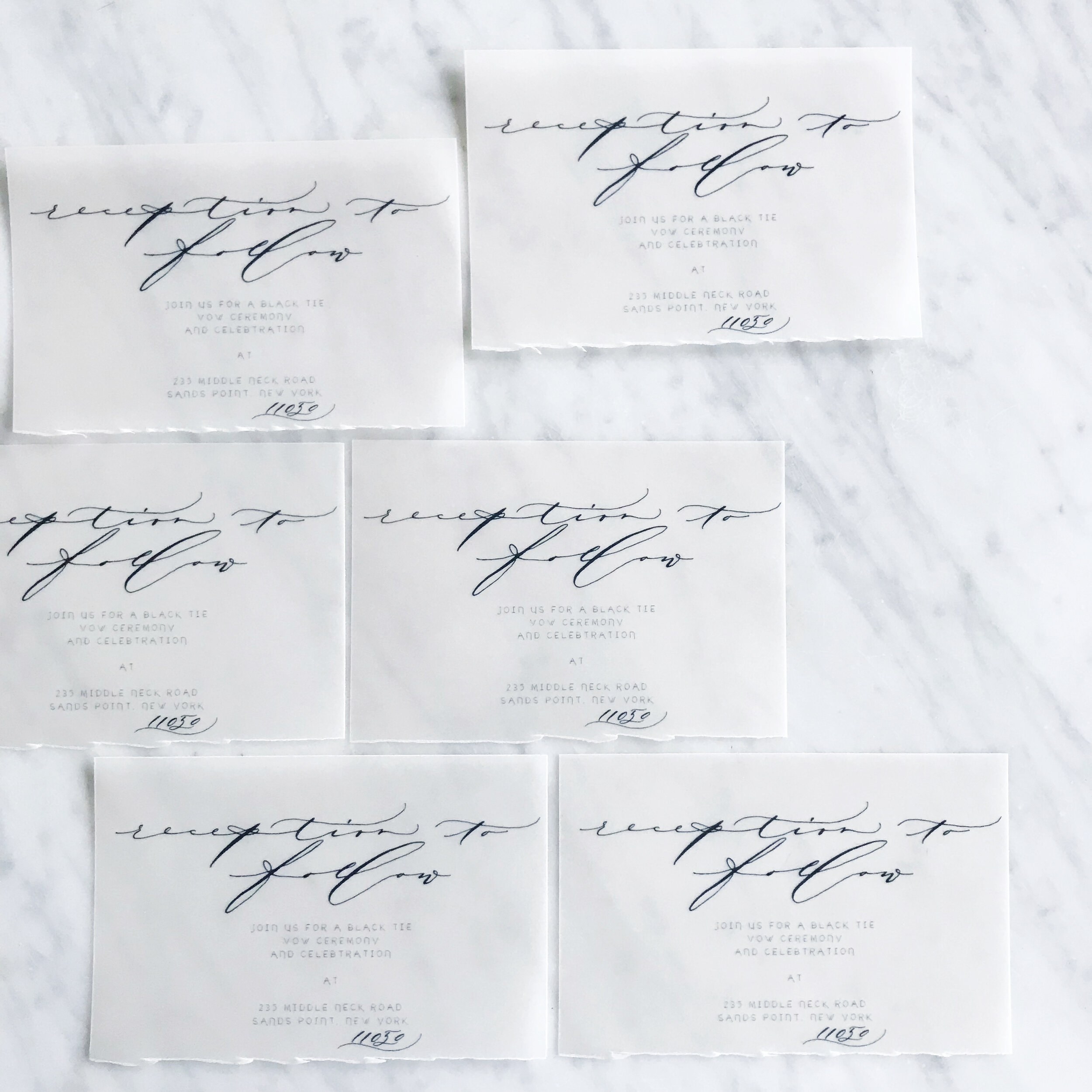 Modern Calligraphy | Modern Wedding Invitations | Design House of Moira