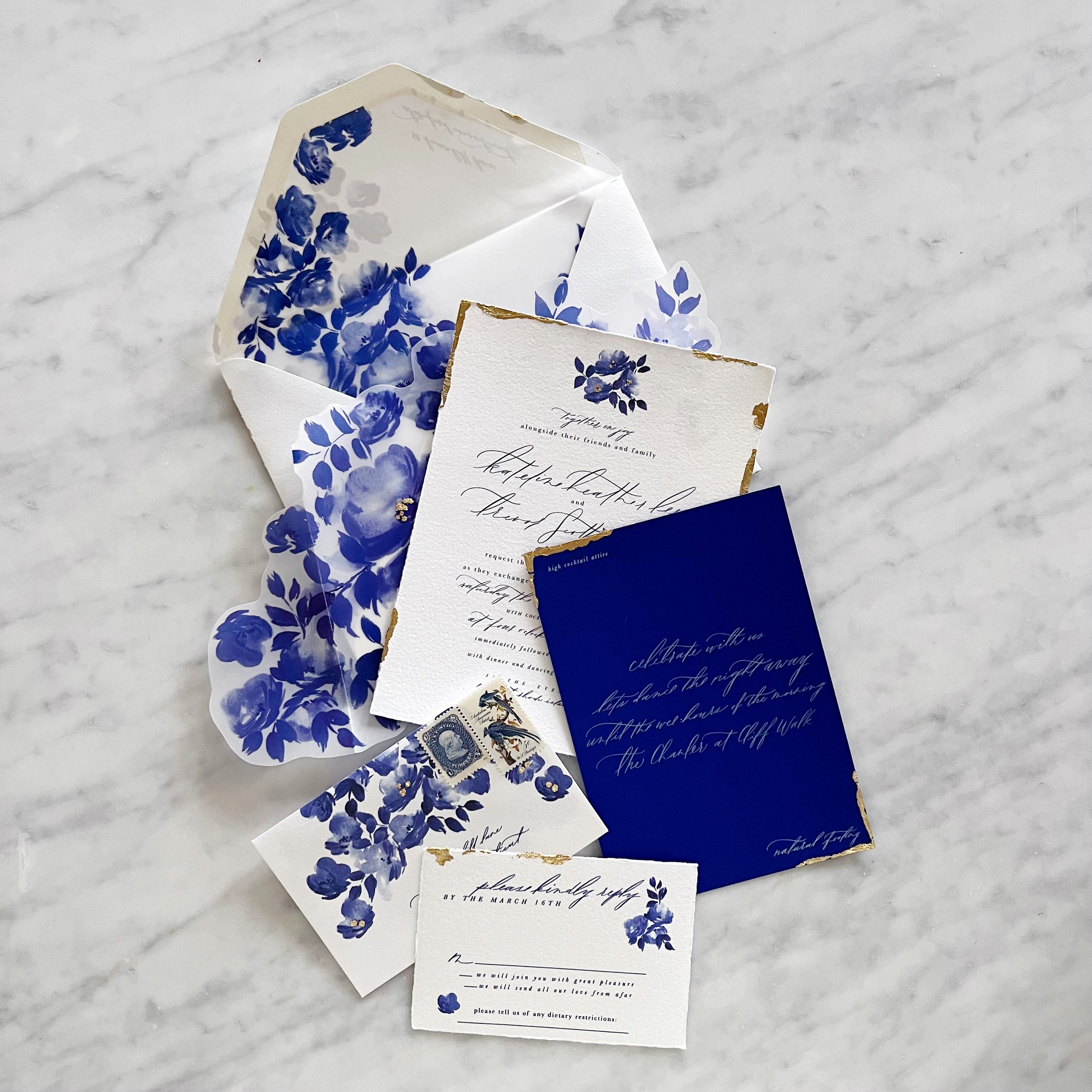Chinoiserie Inspired Wedding Invitations | Design House of Moira