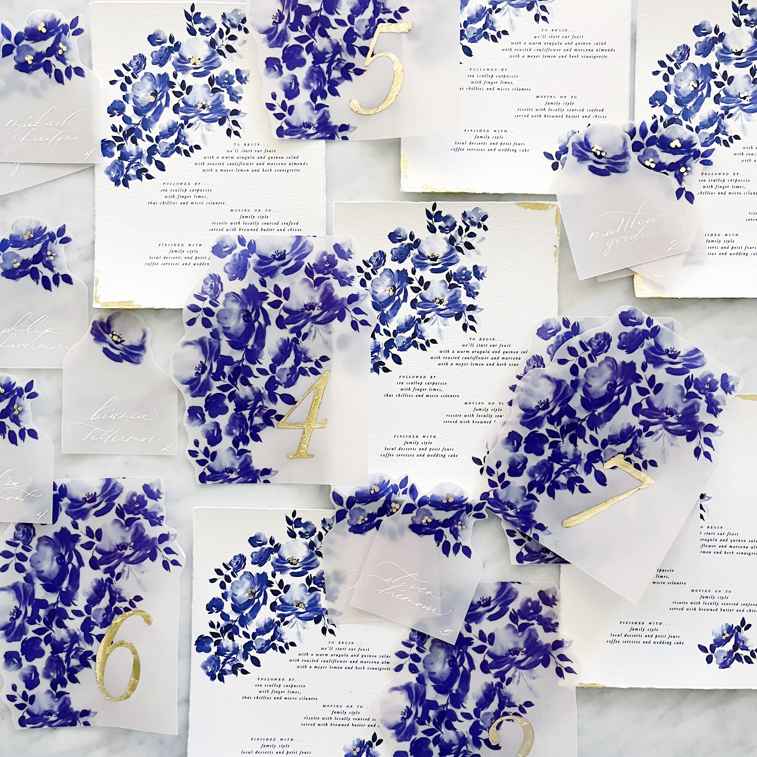 Chinoiserie Spring Personalized Recipe Cards by Boatman Geller