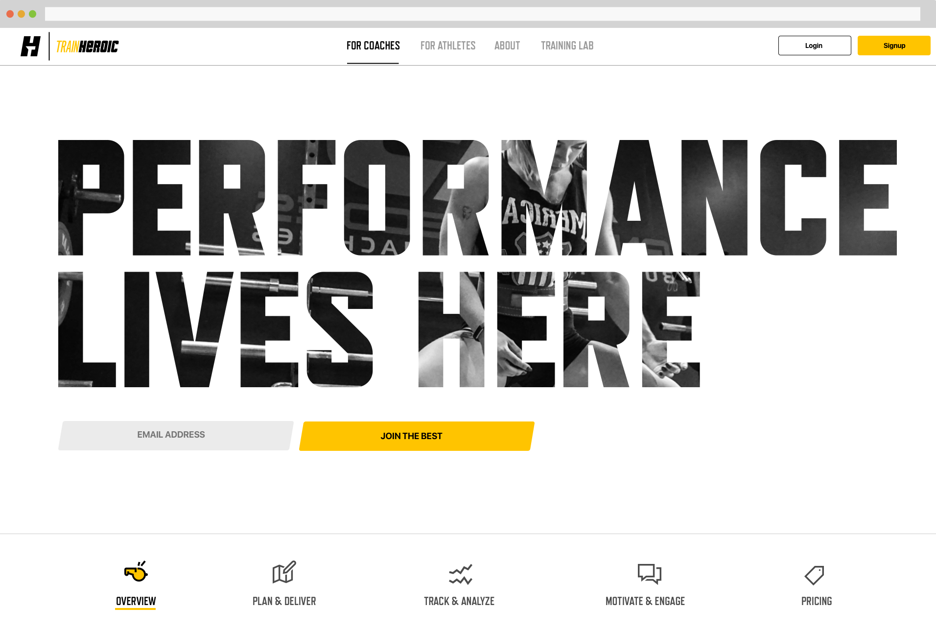 TrainHeroic - Marketing Site