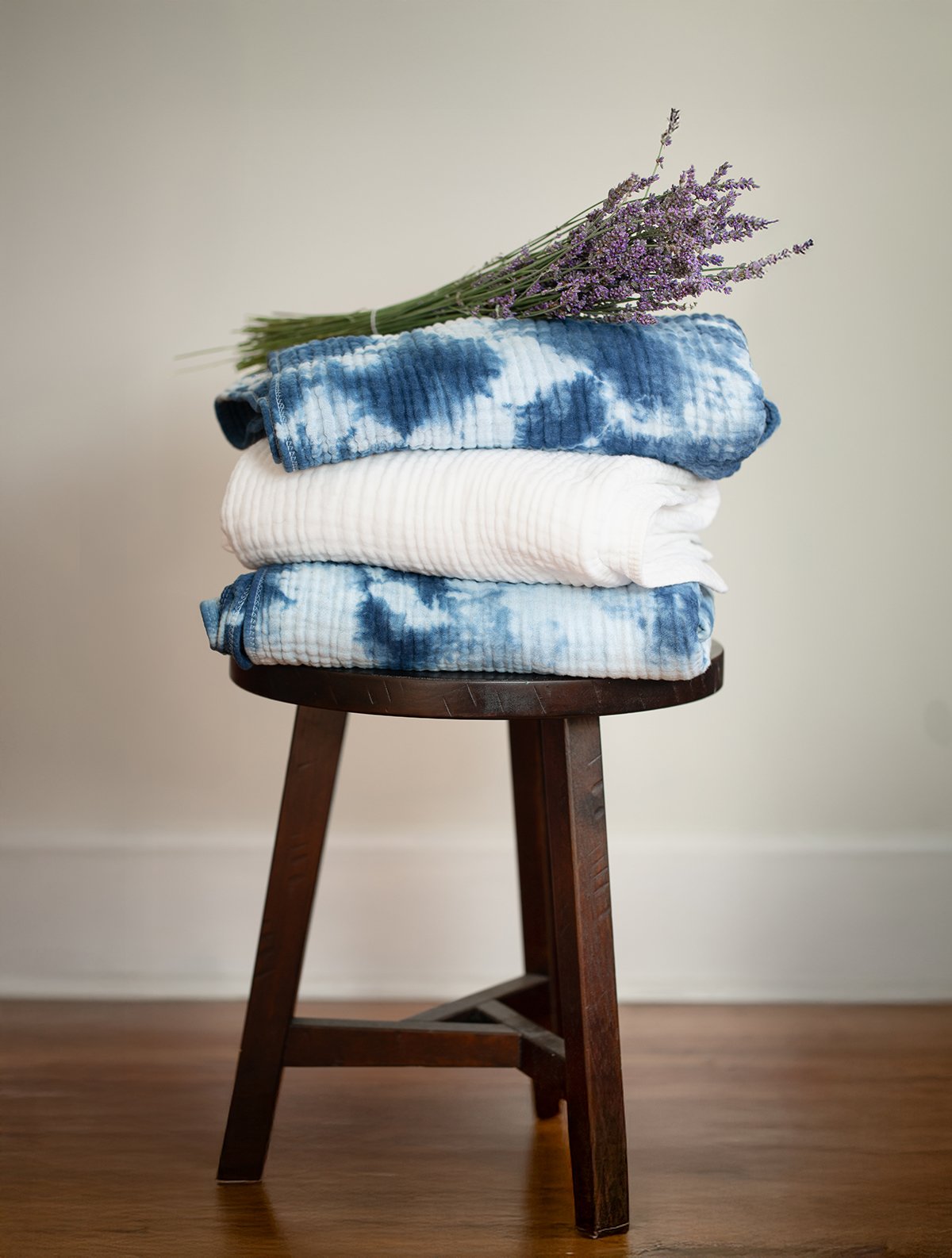 Oakwood Indigo Throw