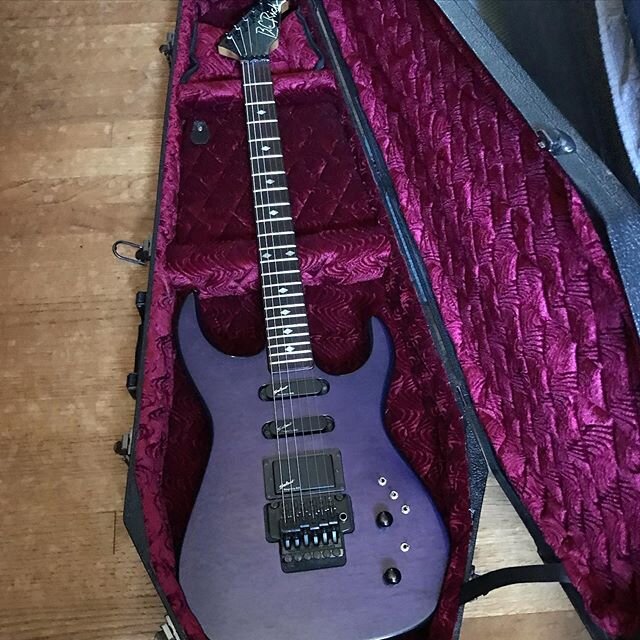 Just got it back from service #guitar #electricguitar #metal #timetoplayagain #metal #crushtheday