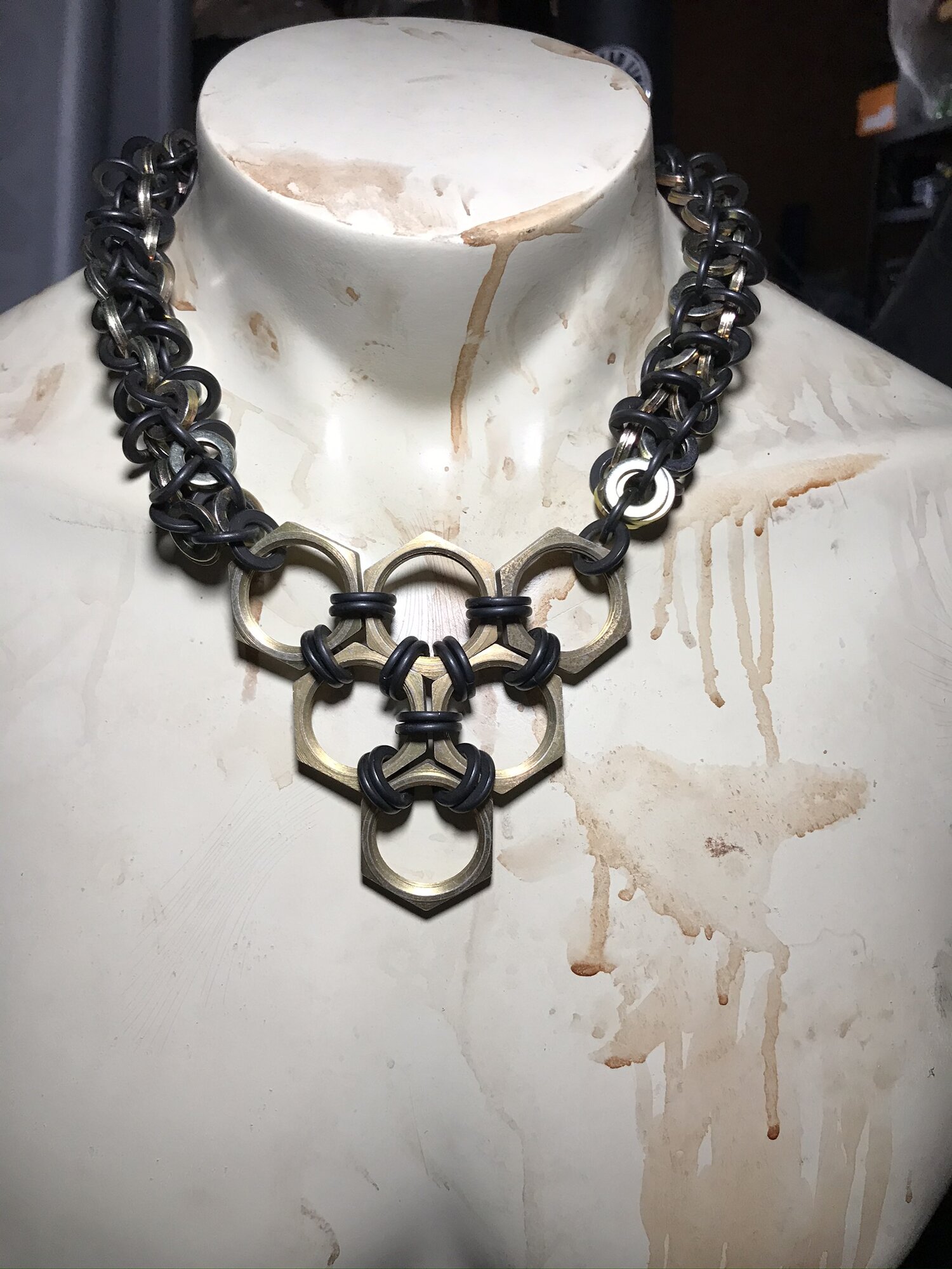 Industrial Chain Link Necklace