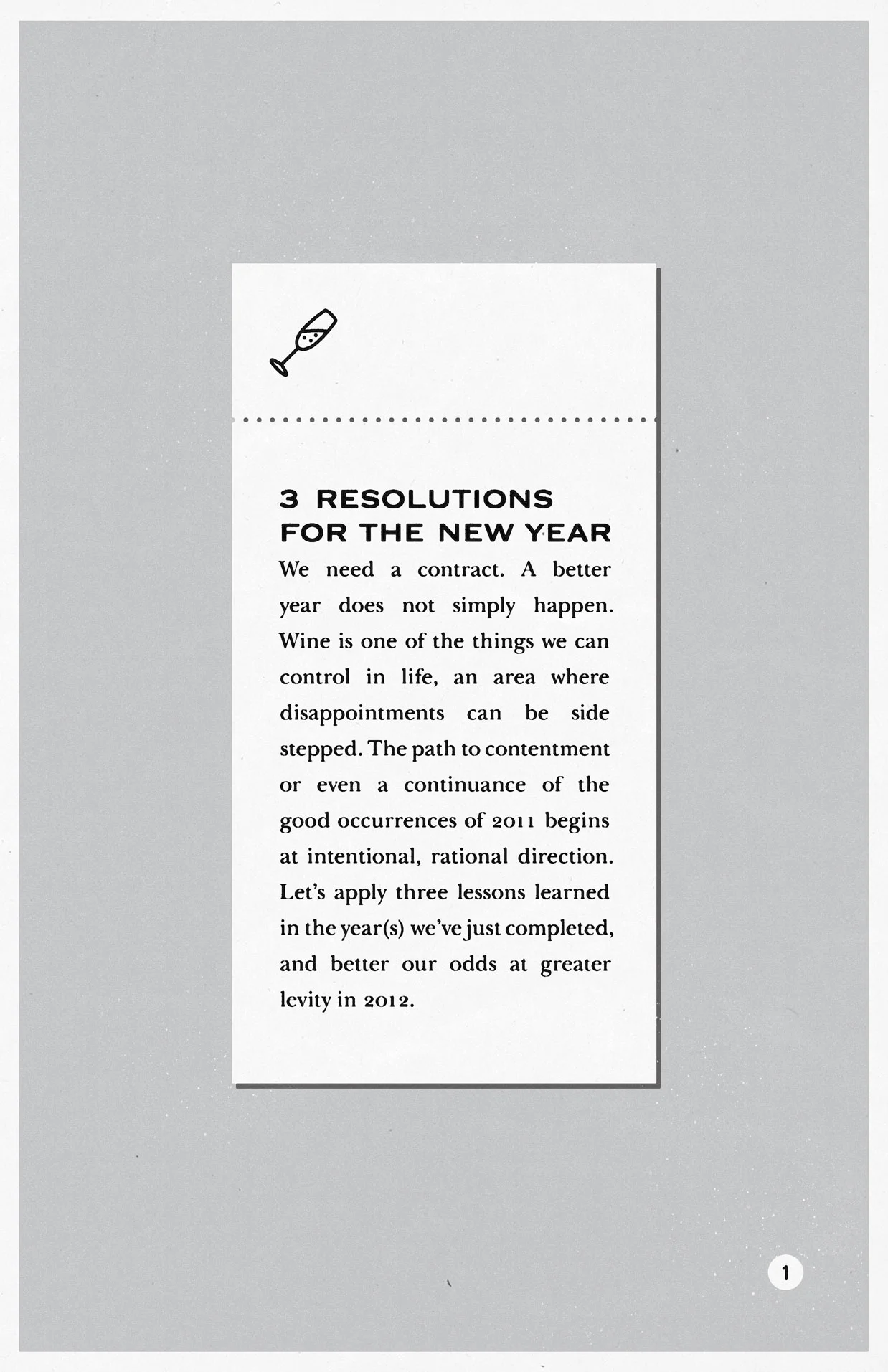 3 Bottles Introduction