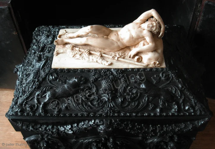  The Society of Dilettanti - Ballot Box depicting The Tomb of Bachus 