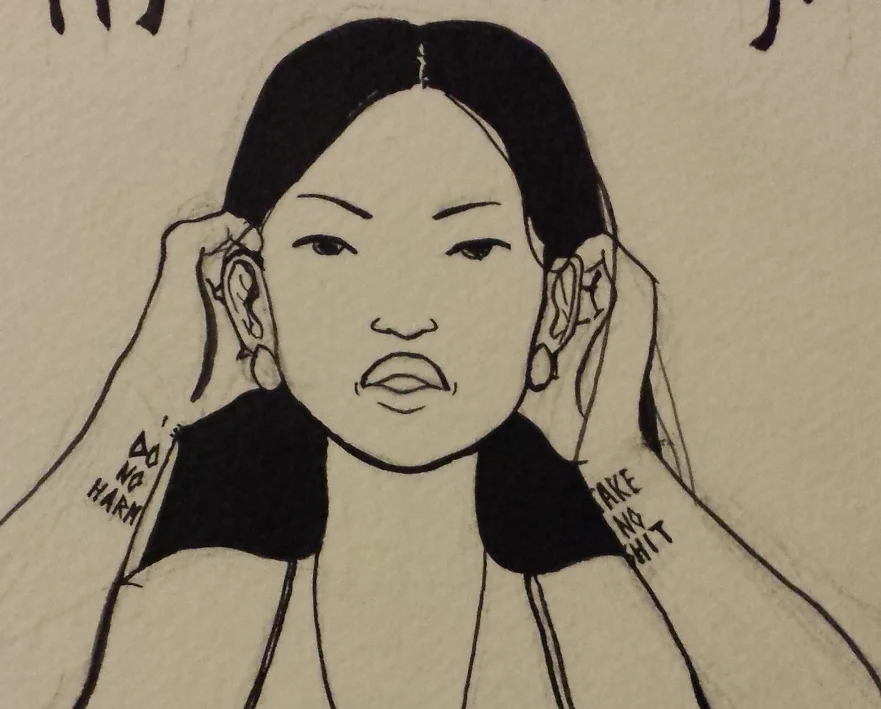 "Pocahontas" inks