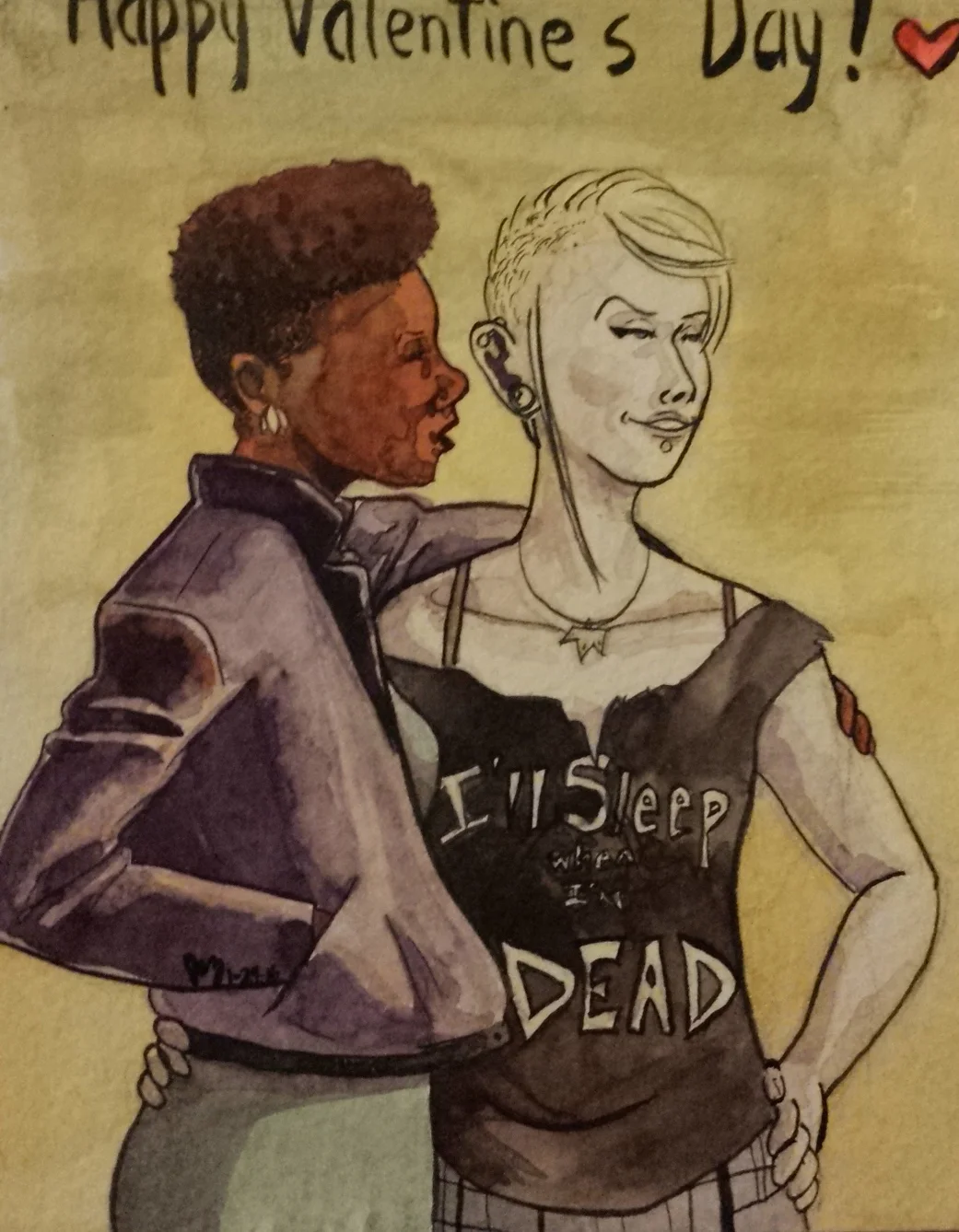 "Tiana and Aurora," with almost-complete color.