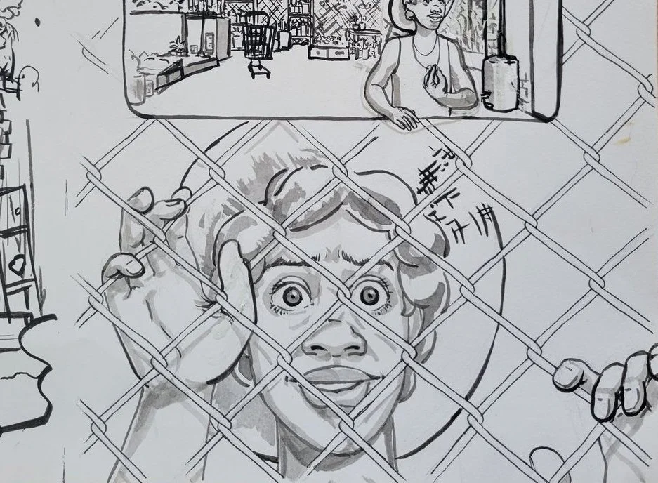 Comic Panel Sketch, 2021