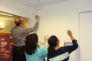 Pictured: Paul Zelinsky, Laura Vaccaro Seeger, Nina Crews