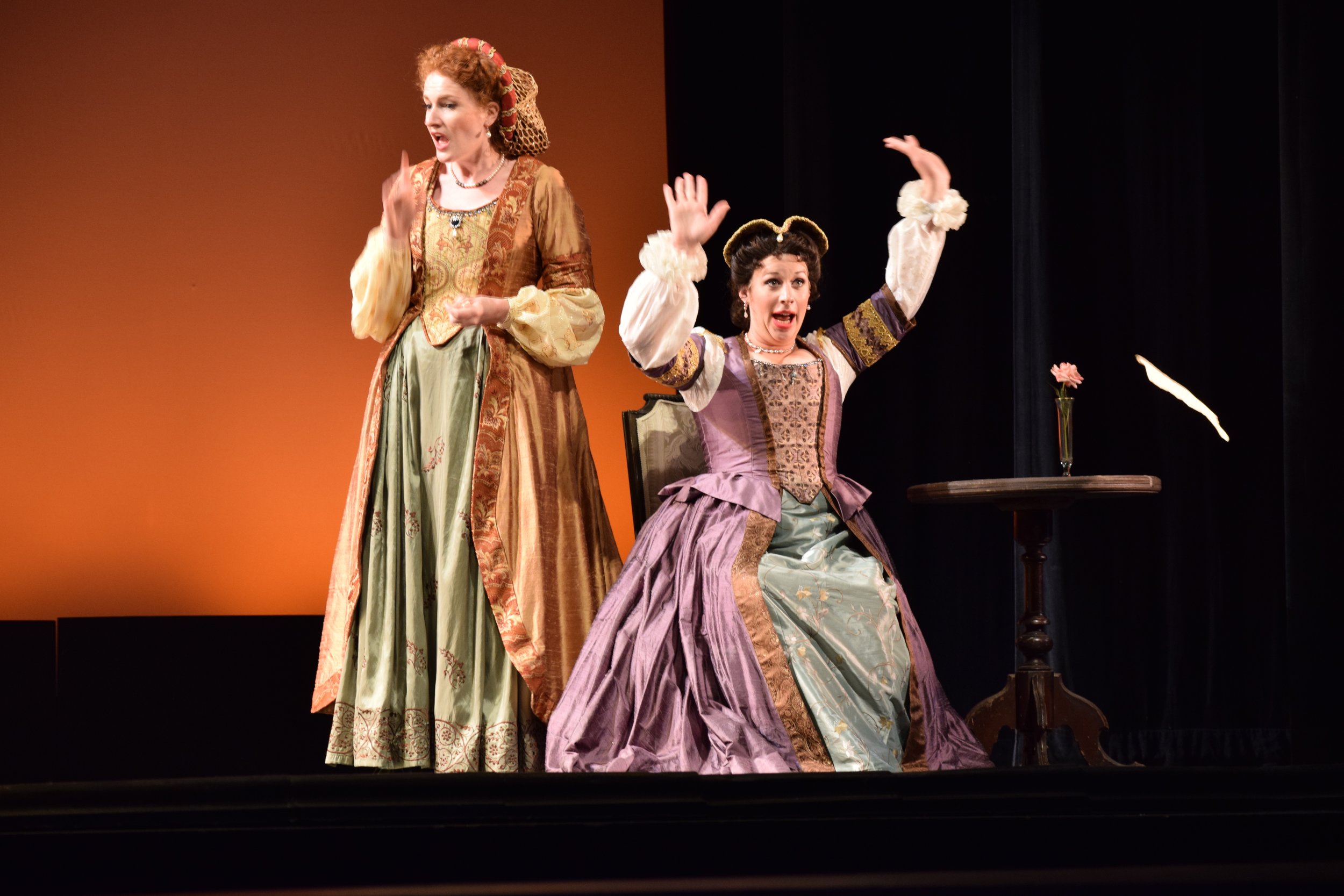 As Mistress Page in Nicolai's The Merry Wives of Windsor