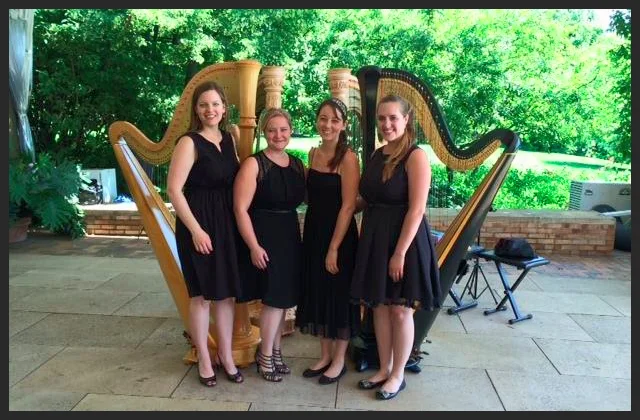 Chicago Harp Quartet at the Chicago Botanic Garden 2014
