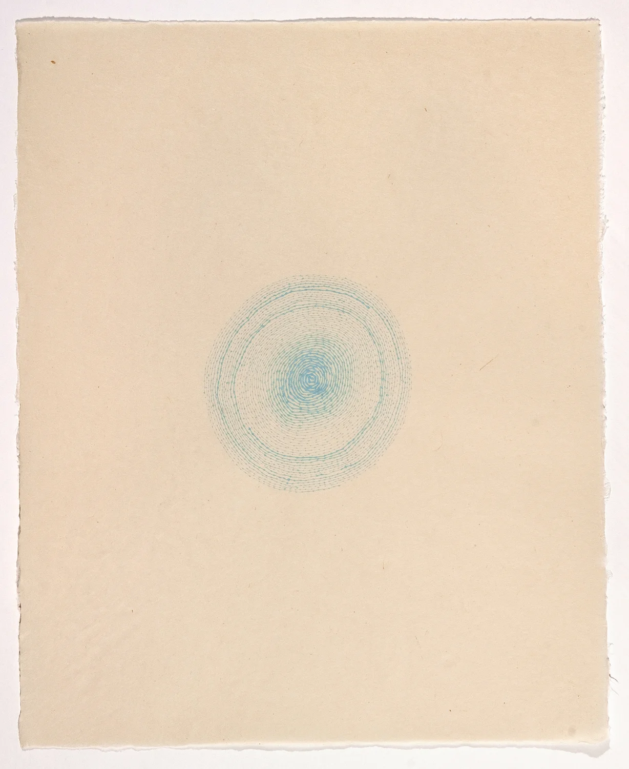 Untitled - #11, Japanese paper, ink, 17 x 20.5 inches, 2003