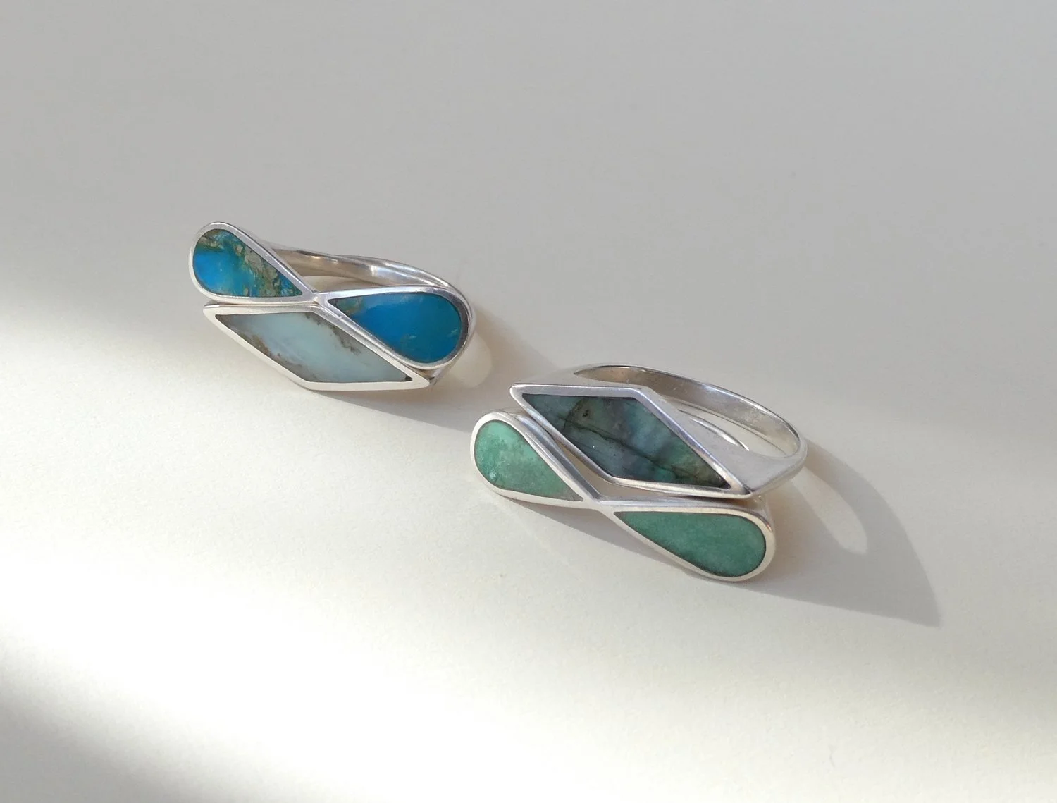 teardrop and diamond 2 stacks cool colors.JPG