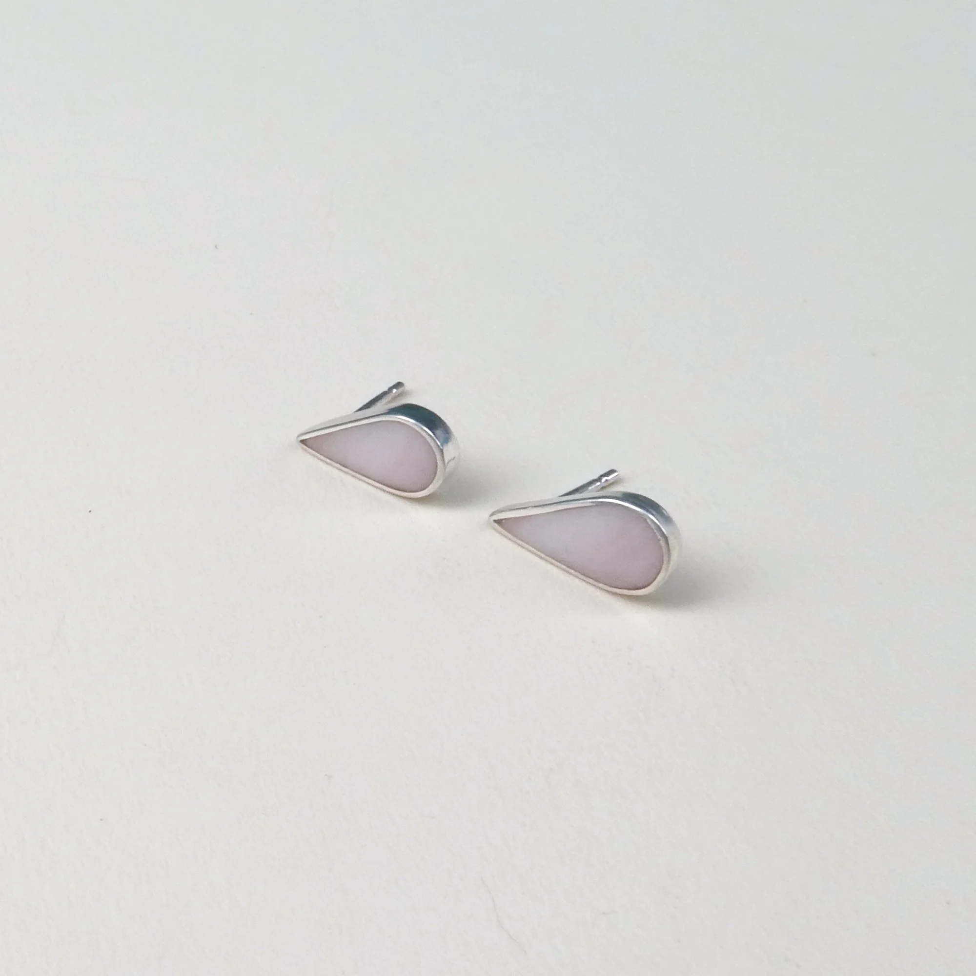 windy mountian pink teardrop studs.JPG