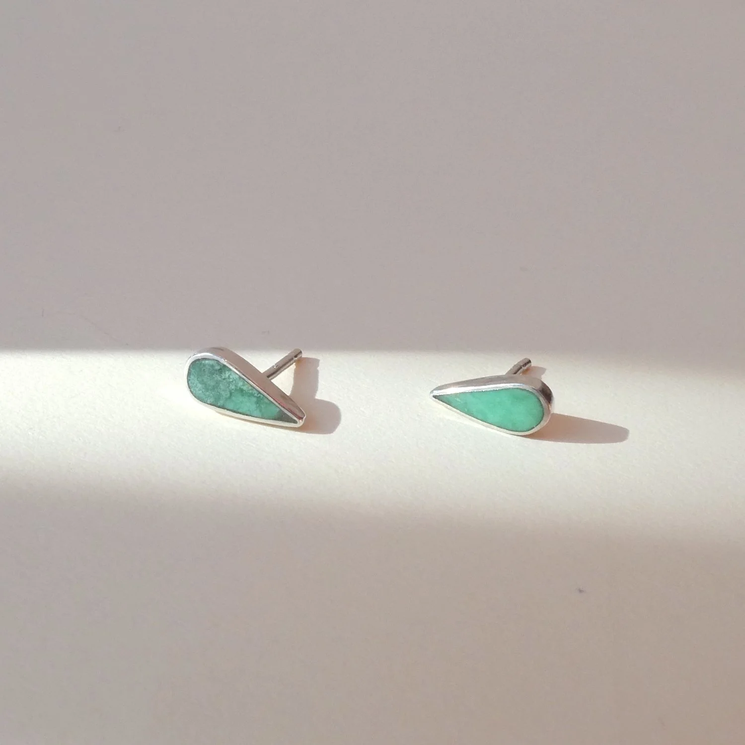 tear drop studs variscite 2.JPG