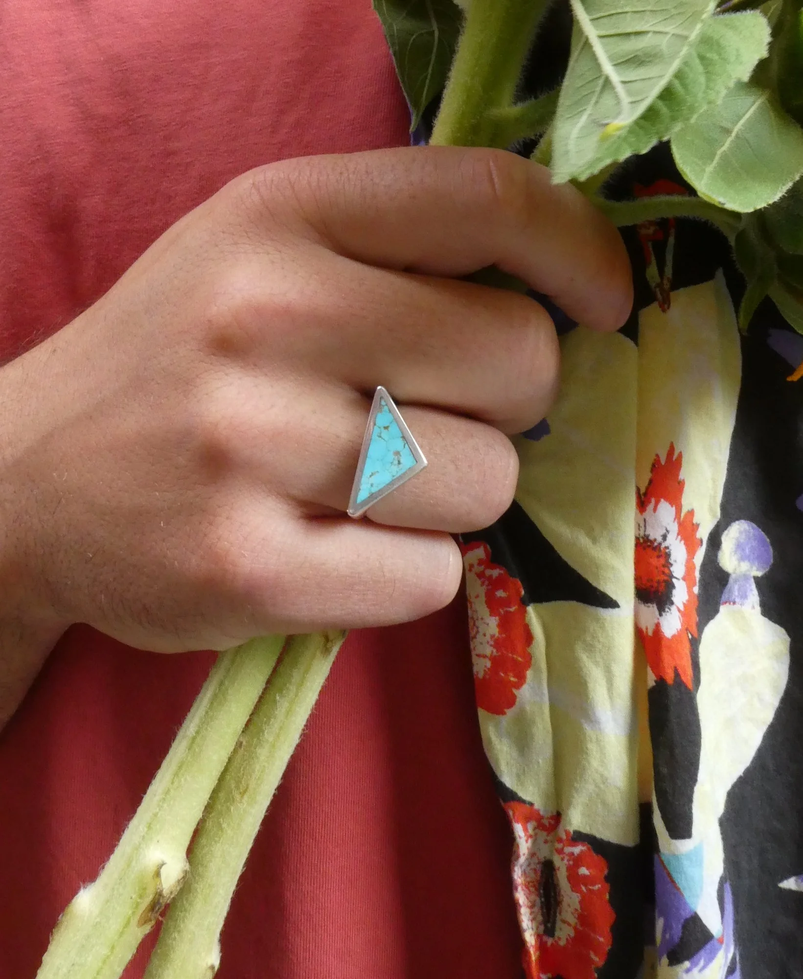 triangle inlay signet on man hand.JPG