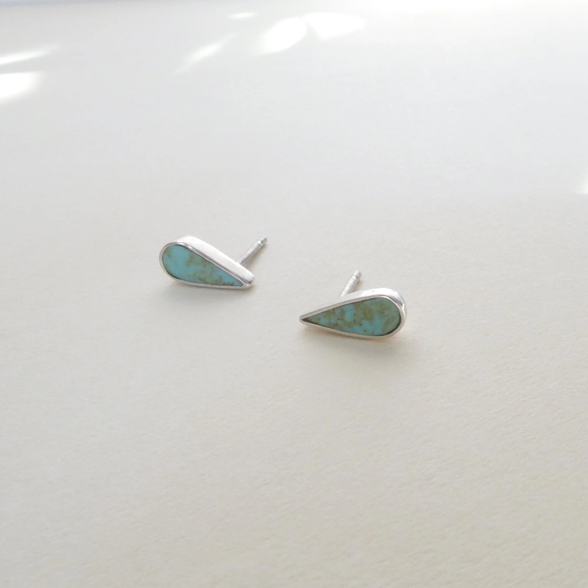 mini tear drop studs turq.JPG