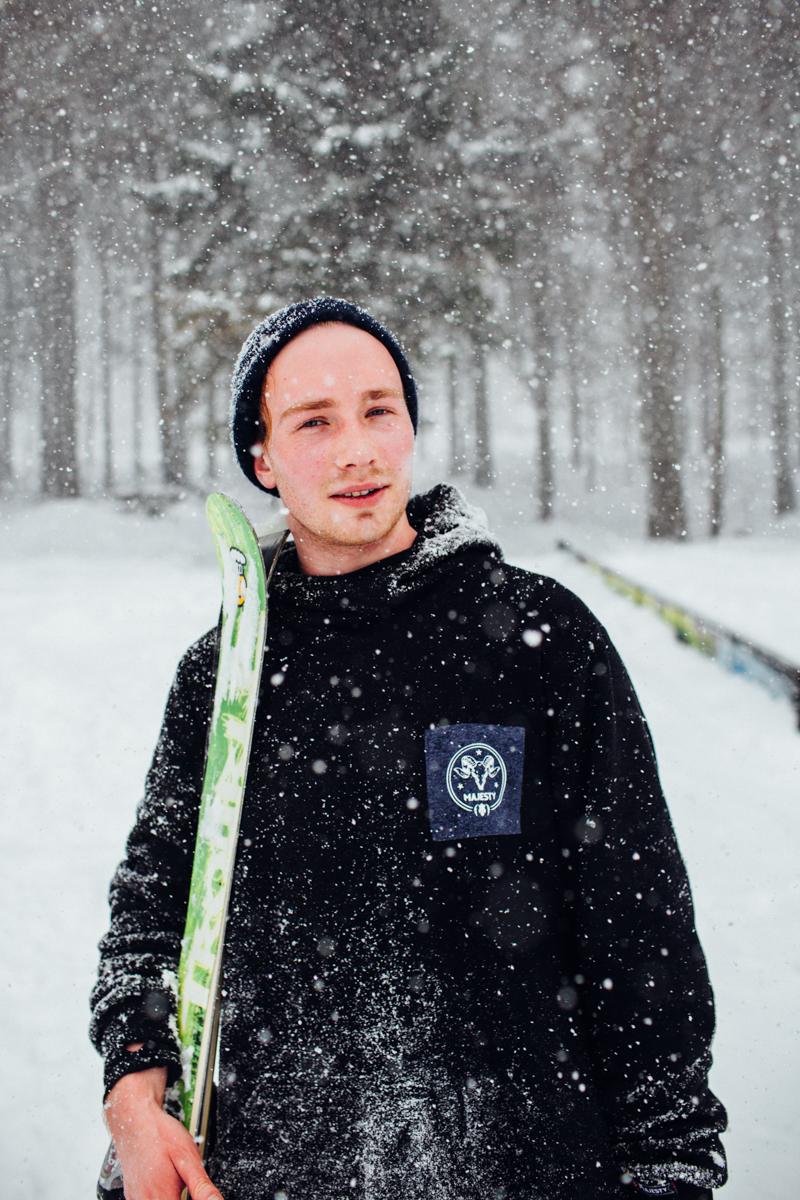 Marcin - My brother and his Skis