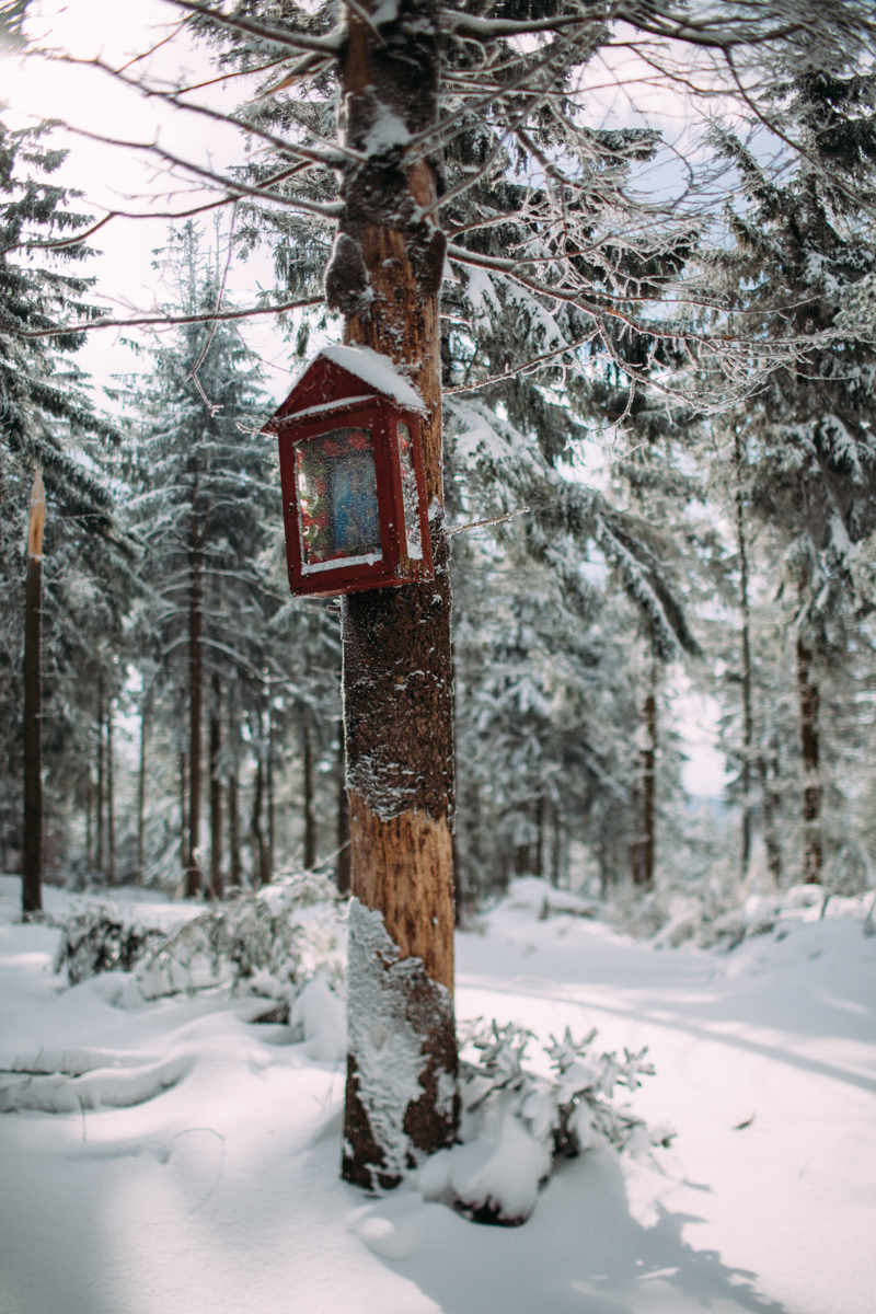 Little chapel in the woods.