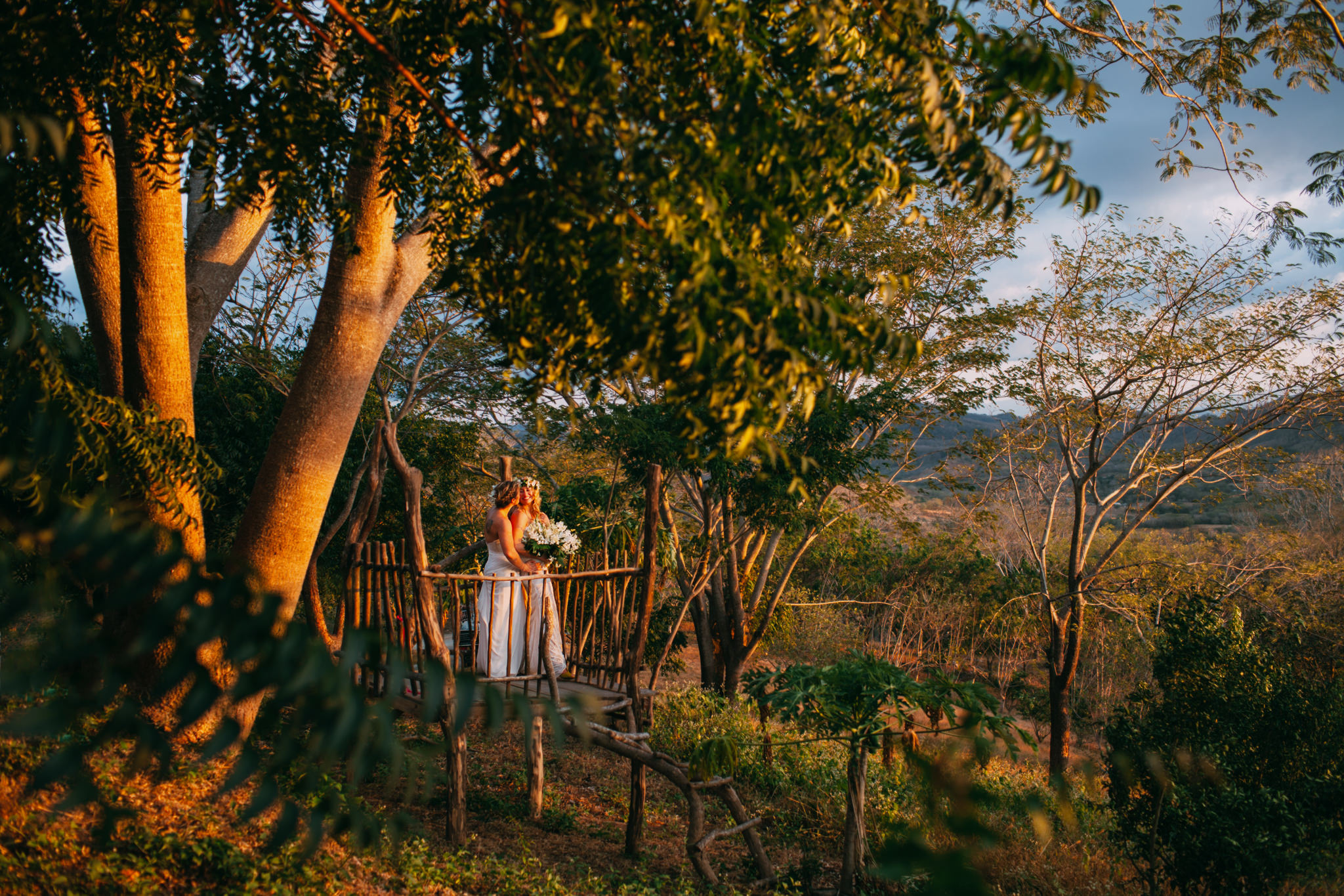 Coast Wedding in the forest, near San juan del Sur, Nicaragua