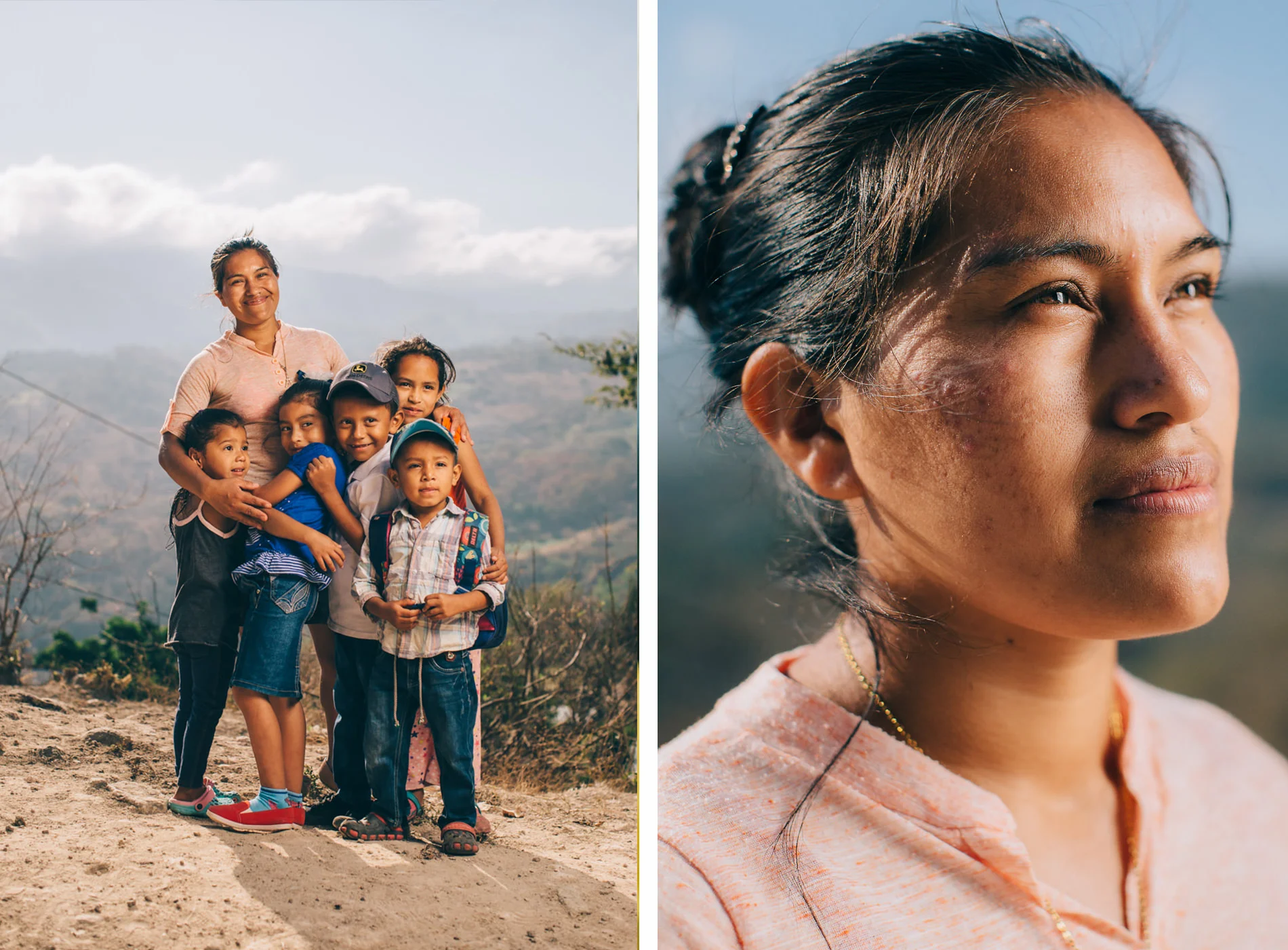 27-years old Yolanda, surrounded by her students, is the local preschool teacher. Due to a lack of space and resources, the Ministry of Education has not yet opened a formal preschool teaching position in Apanaje community. Instead, educators like Yolanda are asked to step up to the plate as volunteers, earning a stipend equivalent to only a fraction of the minimum wage.