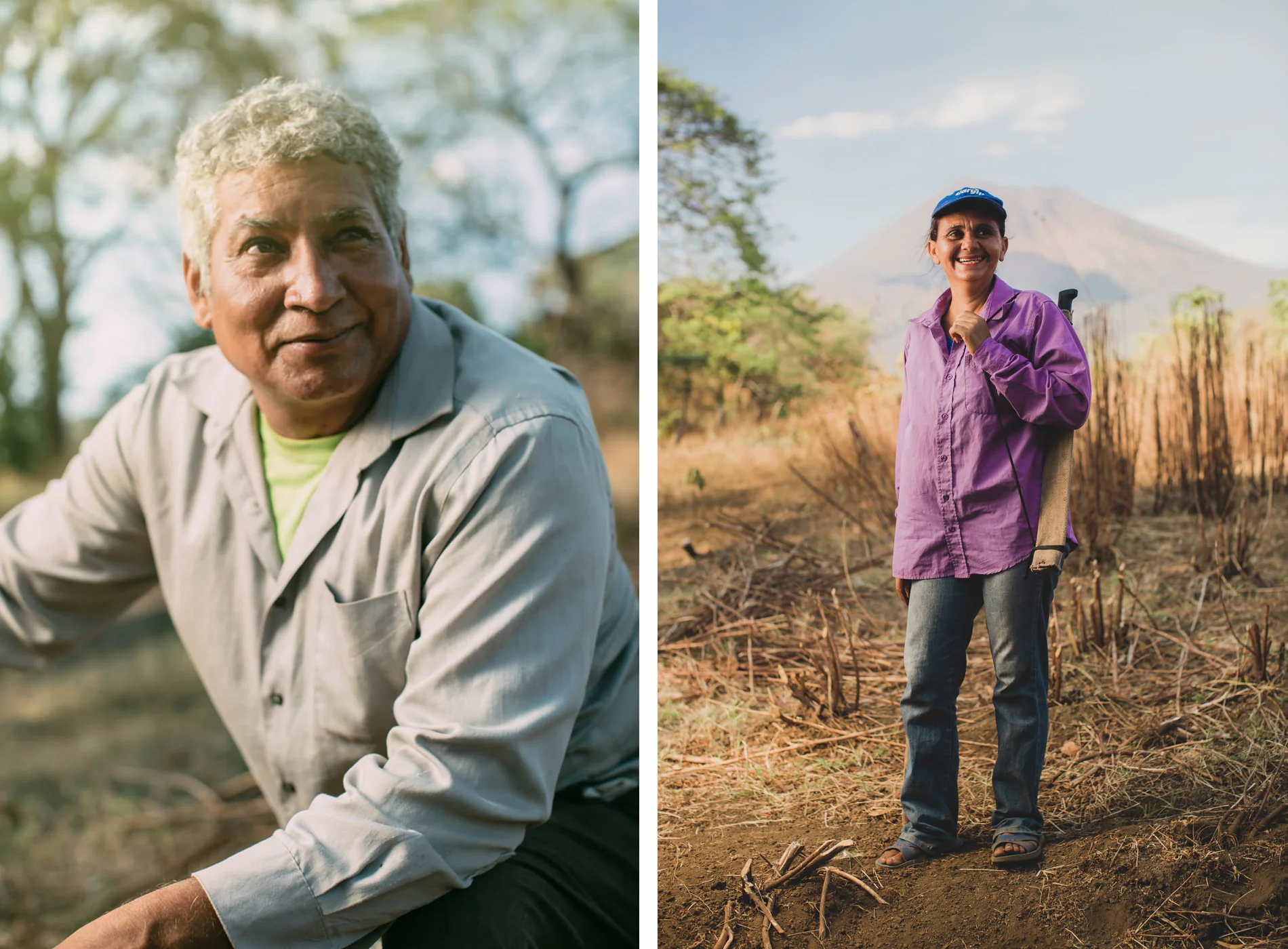 Doña Petrona and Don Jacobo are a farming couple that lives at the foothills of the San Cristóbal volcano. The couple makes a living out of producing basic grains. “Women in my community are not used to working alongside men… that’s why they call me crazy, but I’ve gotten something good out of this madness,” In the most of Latin American countries machismo is a great challenge.
