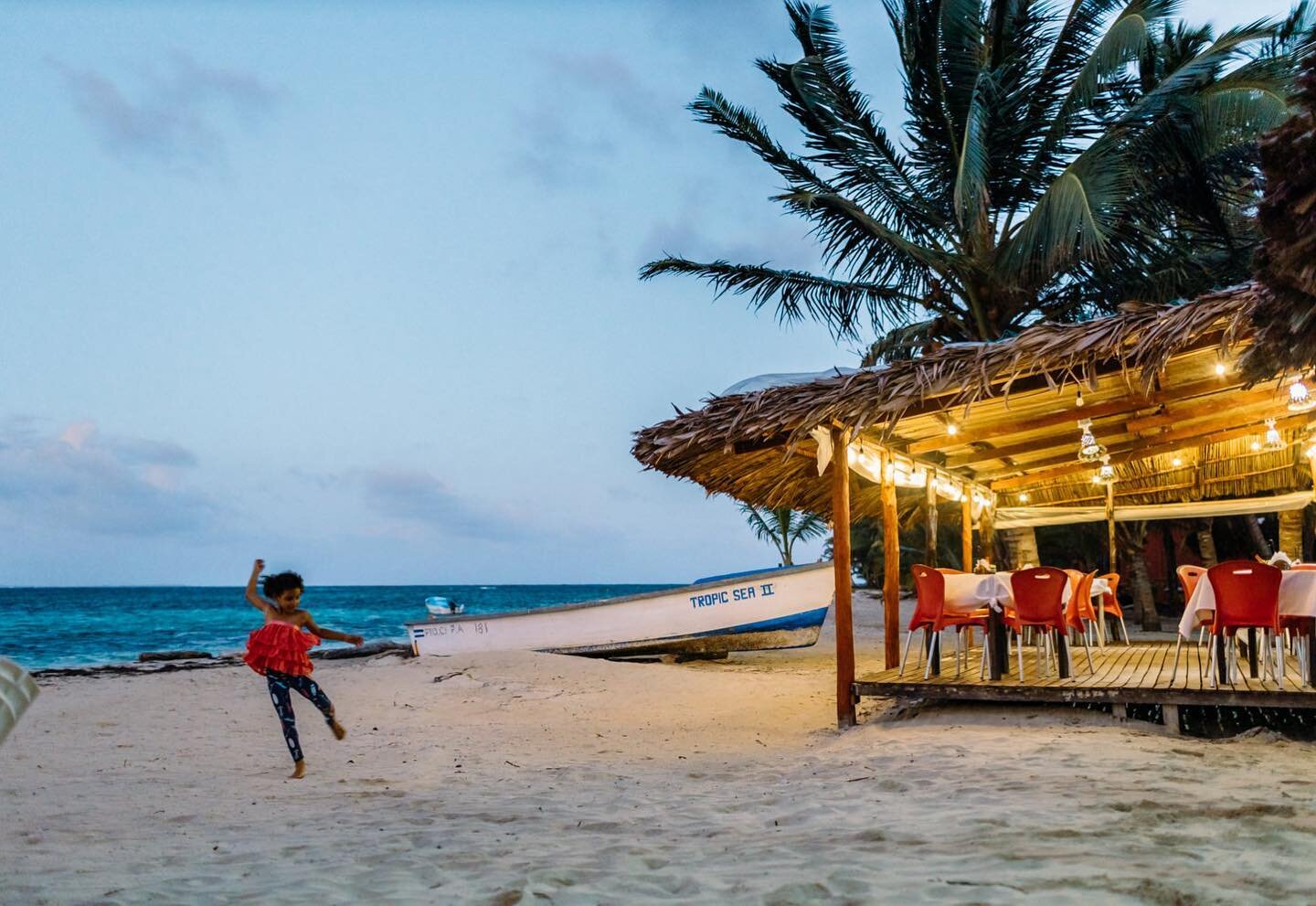 One of my favorite pictures from the Big Corn Island. Mia is by herself, dancing ballet on the empty beach near her mother&rsquo;s restaurant. Don&rsquo;t forget to read my blog post from this incredible trip. (Link in bio)
.
.
. #carribean #ballet #