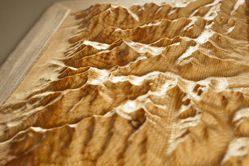 Locally crafted with locally-sourced material.
