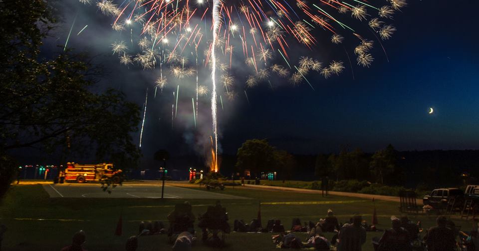 Rangeley Fireworks