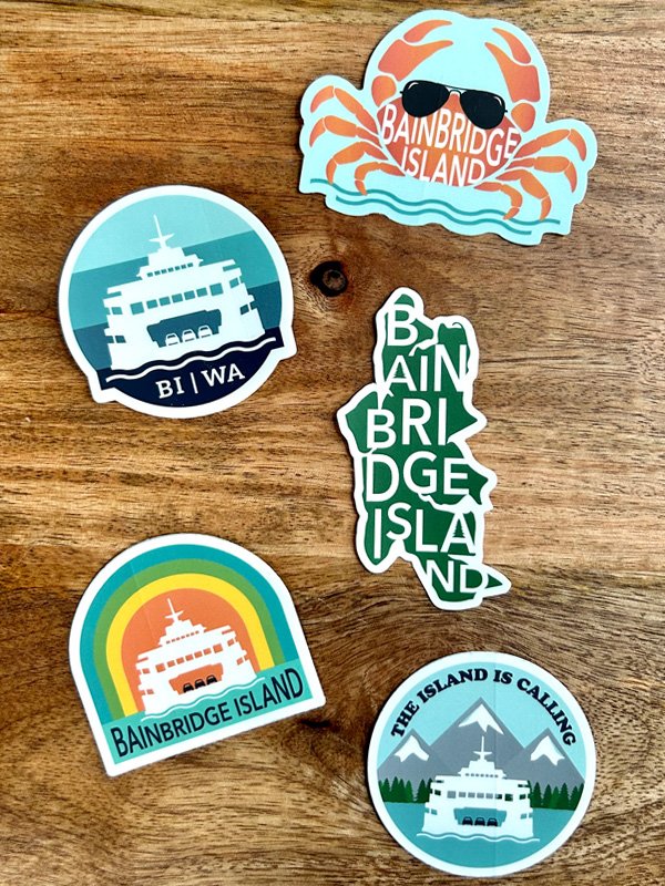 Island Stickers | $4 ea