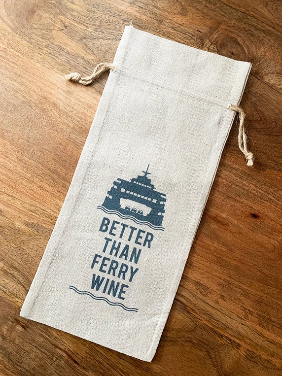 Better Than Ferry Wine Bag | $14