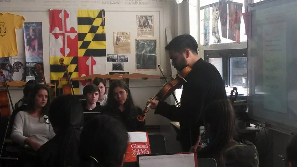 Performing for Schrieber HS