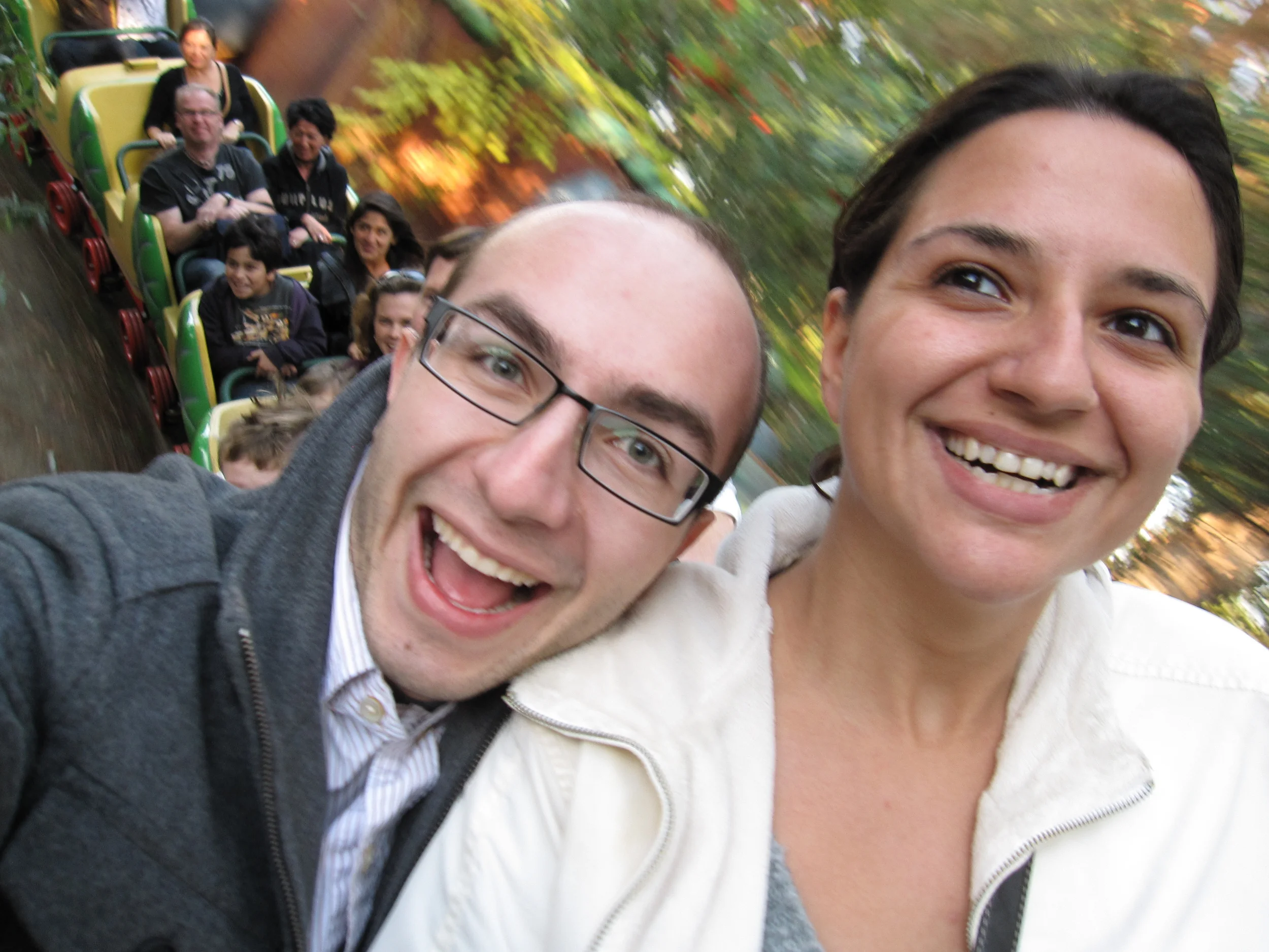 Roller Coaster in Toon Town!