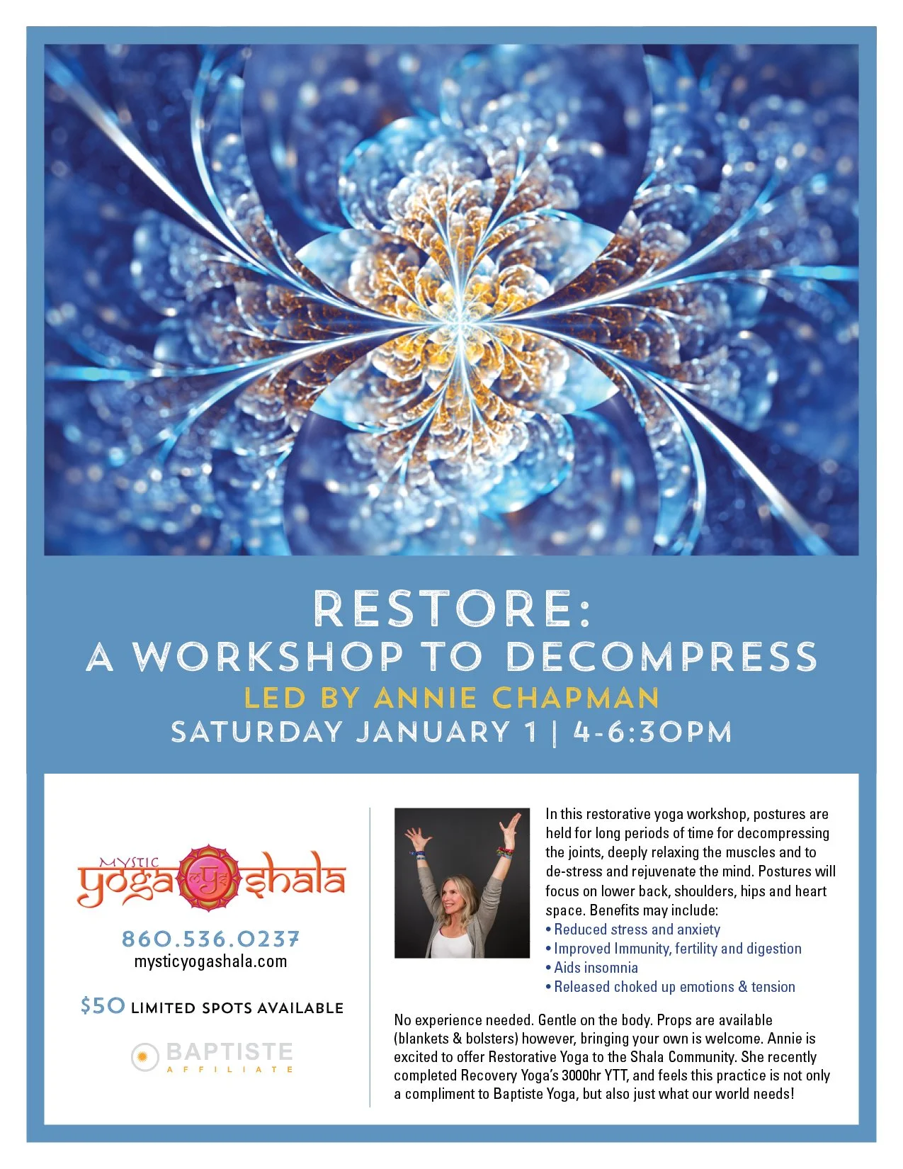 New Year's Day Restorative Workshop